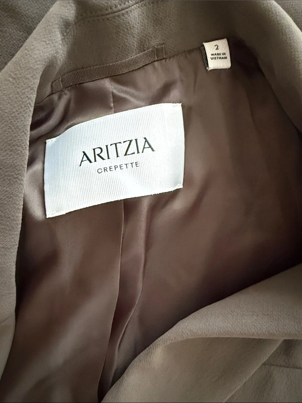 Aritzia Wilfred Generation Dark Olive Blazer 2 - Crepette - Picture 5 of 6
